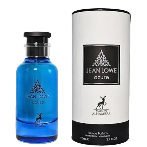 Maison Alhambra Jean Lowe Azure for Unisex Eau de Parfum Spray, 3.4 Ounce