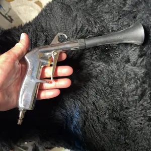 Premium Tornado Air Blow Gun with Nozzle for Car Interior Cleaning Quickly Blasts Dirt and Dust Dryer Vent Cleaner Wash Kit Hose Car Detailing Supplies Turbo Tool Works with Air Compressor