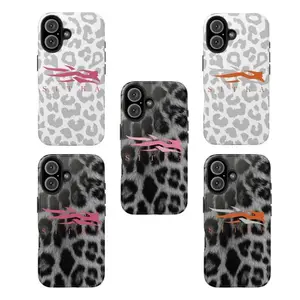 SITKA Leopard Skin, Best Case, Shockproof, Trendy Design Suitable for iPhone 17-11 Pro Max/Plus and  Samsung Galaxy S23-25