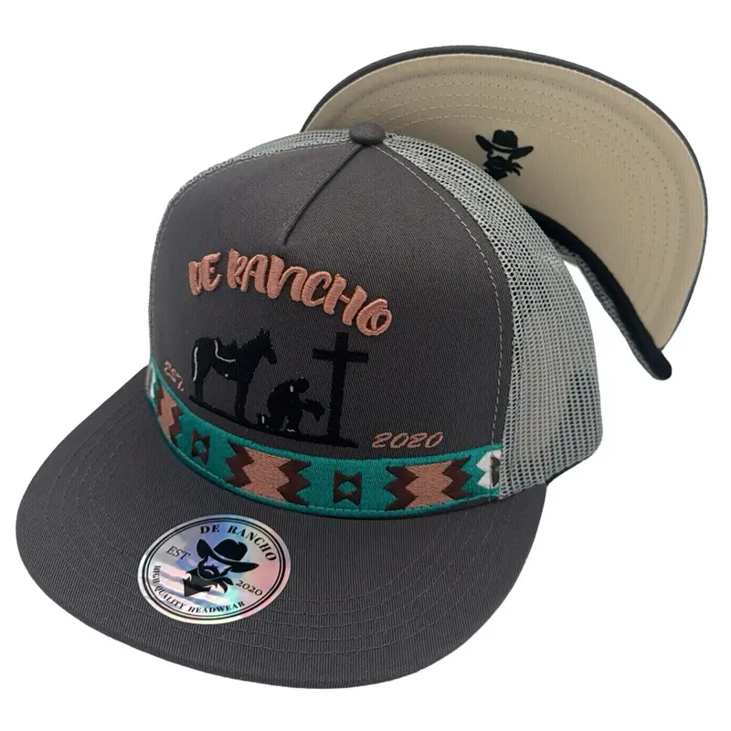 De Rancho Oración Hat (Gray) DR143