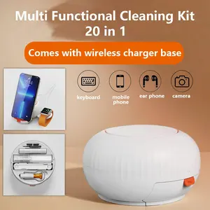 25-In-1 Electronic Cleaning Kit, Earphone Cleaner & Key Puller, Laptop VR Headset Camera Cleaning Tools, Phone Stand