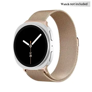 Milanese Loop Metal Band for Samsung Galaxy Watch 8, 40mm 44mm Classic 46mm, Magnetic Stainless Steel Strap, Unisex