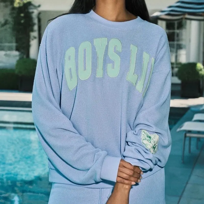Lilac Razzle Dazzle V4 Kara Crewneck