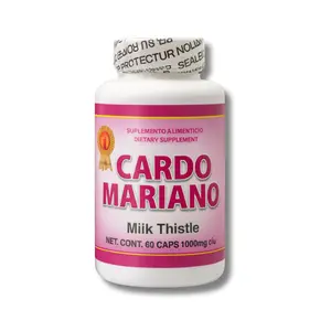 Lo+Natural Cardo Mariano Forte (Milk Thistle) 60 Capsules 1000mg per serving Dietary Supplement
