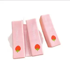 Strawberry Milk Butter Stick Squishy Slow Rising Soft Wet Texture Muscle Weak Hand Feel Fidget Toy Stress Relief for ADHD Anxiety Office School Easter Gift Kids Adults Satisfying ASMR