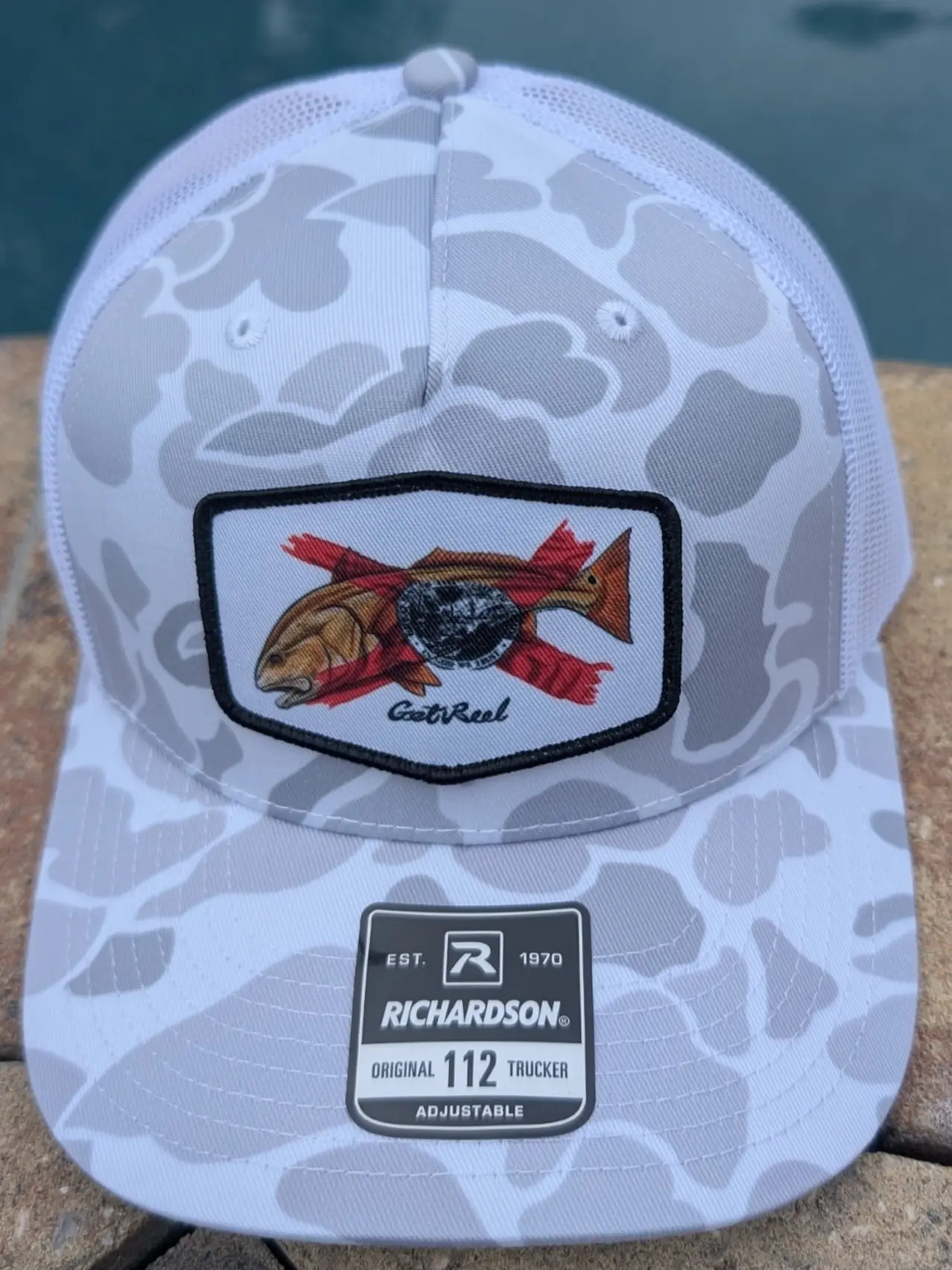 Get Reel 112PFP FLA Redfish Hat