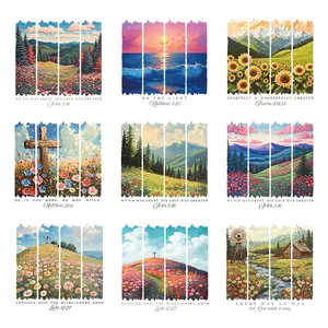 9pcs Floral Heat Transfer Stickers, High Elasticity Washable Vinyl Decals for DIY T-Shirts Backpacks Clothing Decoration, DIY Flower Decor