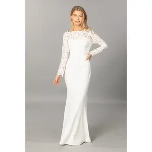 Jane Lace Long Sleeve Gown