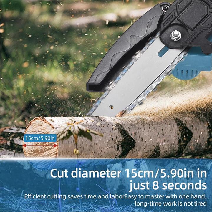 6" Brushless Mini Chainsaw,Cordless Portable Electric Saw,2000mAh Battery,Pruning & Gardening | Great Gift for Women & Seniors#TikTokMadeMeBuyIt