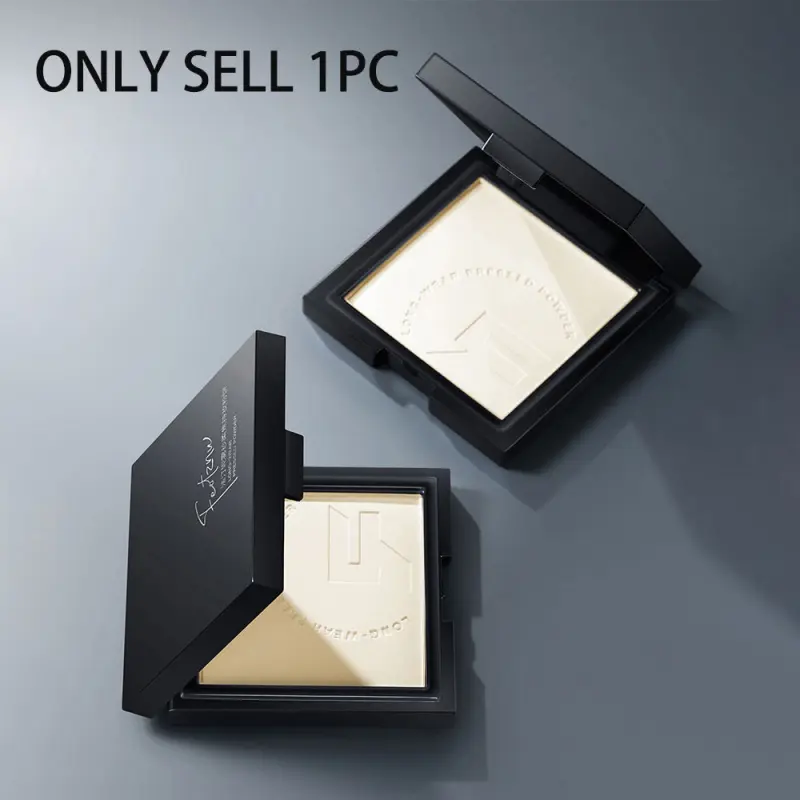 FEOTZNW Beauty Powder Cake - Refreshing Oil Control, Perfecting Pores, Softening Honey Powder, Sensitivity-Friendly, Waterproof, Loose Powder, Makeup Setting Powder, Face Setting Powder, Cosmetic Setting Powder