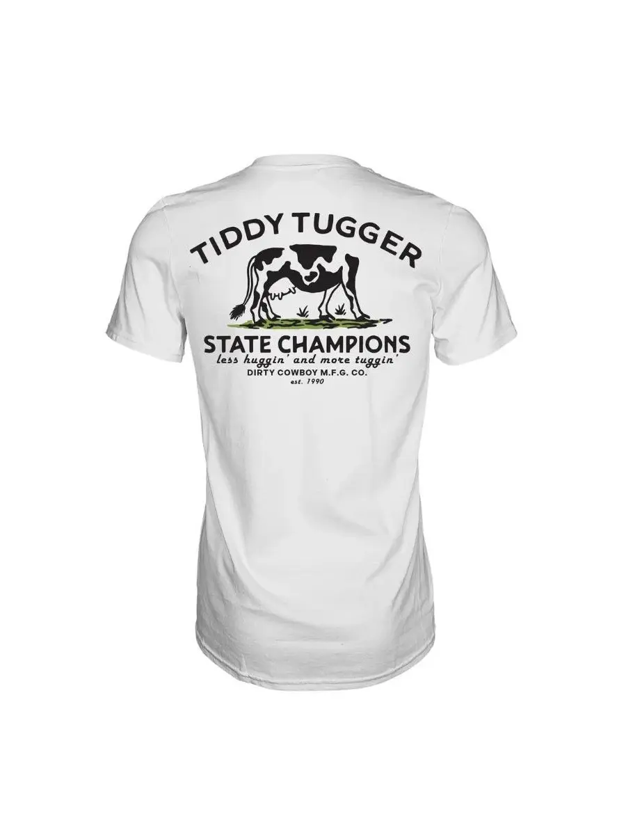 Men's Soft Graphic T-Shirt, Tiddy Tugger 1990 State Champions Funny Meme Tee, Breathable Short Sleeve Casual Top, Menswear, Shortsleeve, Tshirt, Men's T Shirts