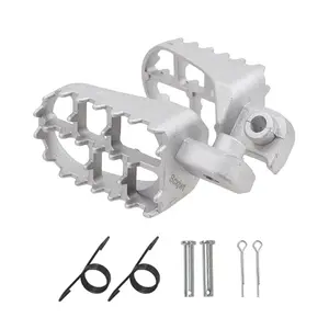 Motorcycle Foot Pegs Rests Footpegs for Yamaha PW50 80 TW200 for XR50R CRF50 CRF70 CRF80 CRF100F Motorbike Chinese Dirt Pit Bike