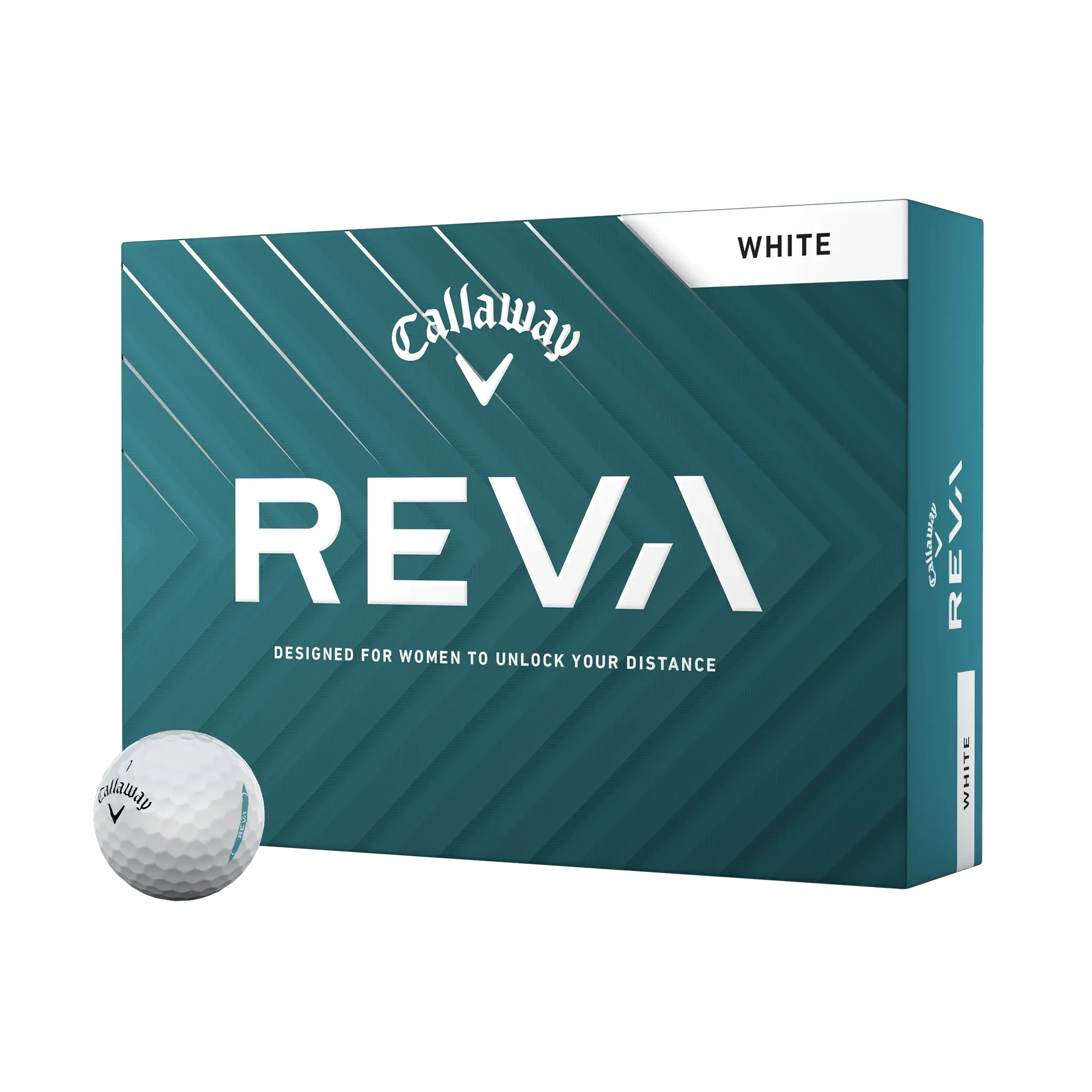 Callaway Golf REVA Golf Balls in White