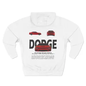 Dodge Charger Hellcat Hoodie Teleshev Clothing Company