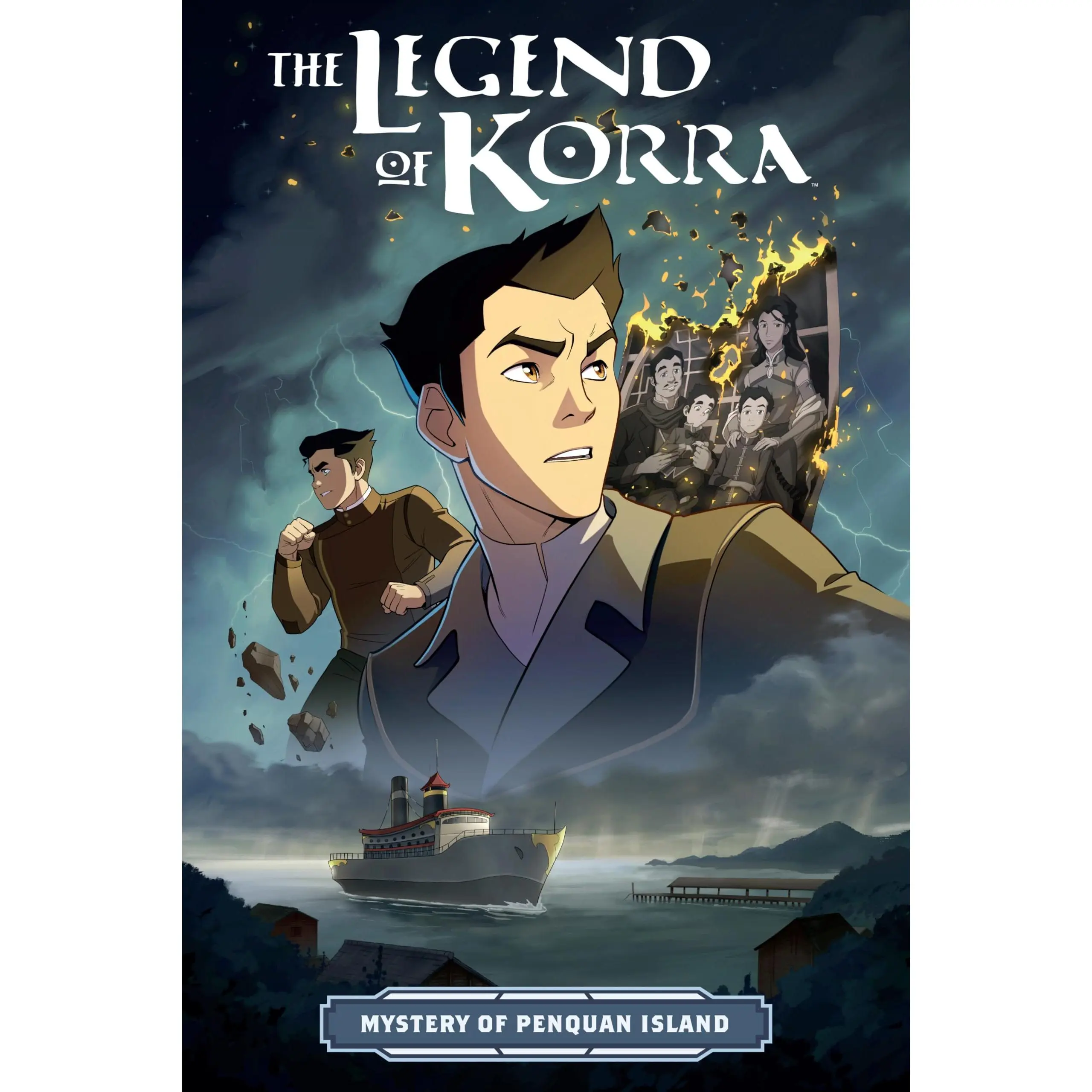 The Legend of Korra: The Mystery of Penquan Island -- Kiku Hughes - Paperback