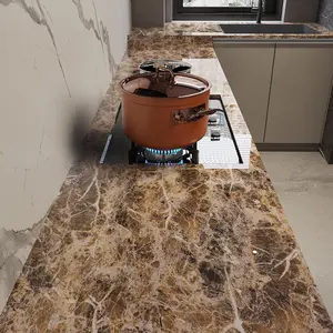 40cm X 5m Wide Marble Wallpaper, Self-Adhesive Marble Wallpaper, Stone Look, Waterproof, Furniture Sticker, Kitchen Decor, Marble Backsplash Wallpaper