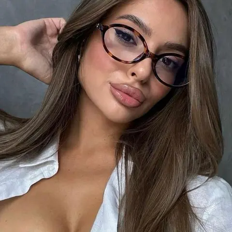 Women's Vintage Full Rim Eyeglasses, Trendy Casual Eyeglasses for Everyday Use, Fashion Accessories for Outdoor Activities, Fashionable Frames Glasses, Casual Stylish Glasses