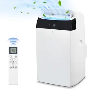 GARVEE Portable AC/Dehumidifier & Fan - 3-In-1, 14000 BTU 115V~ - White, Suitable for 550-750 Sq.Ft