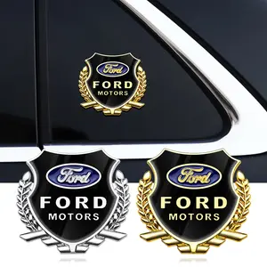 Ford Car Body Decoration Sticker, Window Decal, Car Decals, Personalized Modification Sticker, Ford Exterior Accessories, 3D Car Emblem Patch