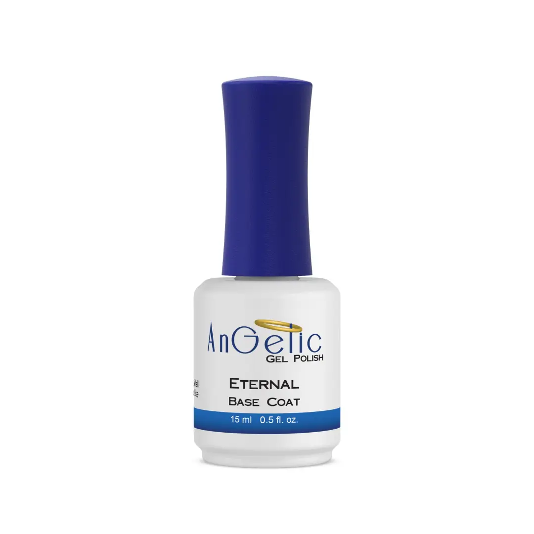 DeEnti Angelic Gel Polish Eternal Base Coat - 15ml UV/LED Gel Nail Polish for Manicure & Nail Care
