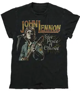 JOHN LENNON T Shirt Sleeve Short Menswear top