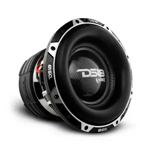 DS18 DS-HOOL-X12.2DHE HOOLIGAN X Black Frame High Excursion 12 Inch Subwoofer 4000 Watts RMS 4 Inch DVC 2-Ohm DS18