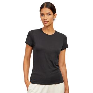 Mott & Bow 1 Pack, 3 Pack, 6 Pack, Fitted Crew Marcy Tee Soft Breathable and Lightweight for Women Suitable for Casual and Professional Wear