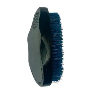 Jiggsawmillions Black Wave Brush, Medium Blue Wave Drop Brush, Nylon Bristle Curved Brushes, Hair Brush For Men and Women