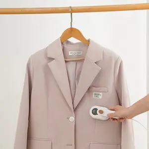 Portable Mini Steam Iron, Foldable Rotating Dry Wet Use, Travel-Friendly Clothes Steamer, Compact Home Use, Easy to Carry