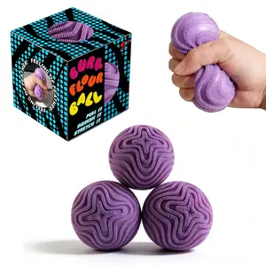 Ultra-Soft Spherical Slow-Rebound Squeeze Toy Set – Sensory Stress Relief Balls for Adults & Kids, Calming Fidget Pack for ADHD, Autism, Anxiety, Classroom Rewards, Occupational Therapy