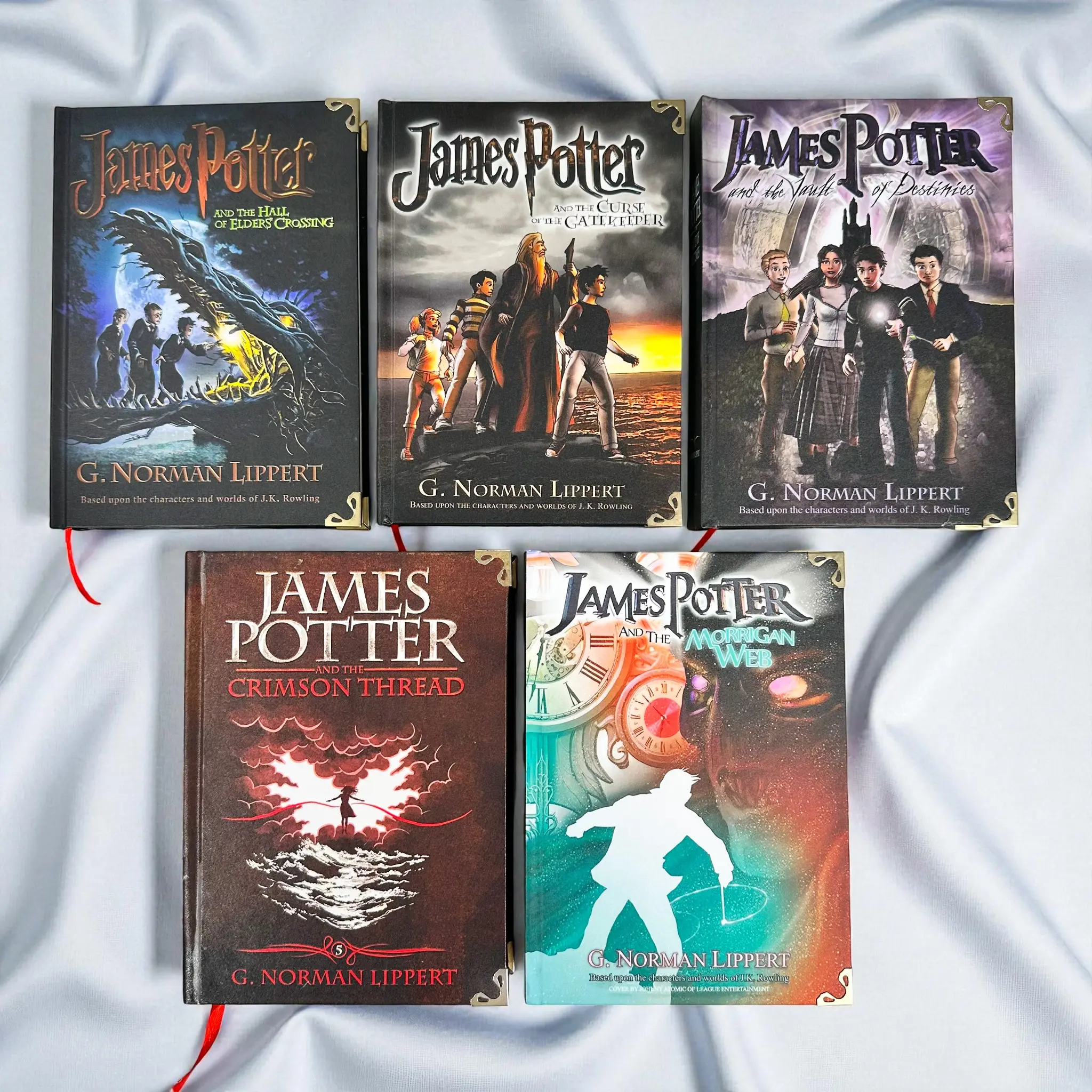 JP Combo 5-Book Hardcover Special Edition Books | Premium Fantasy