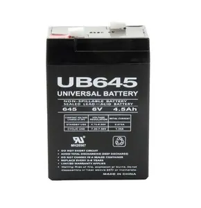 86456 6 V 4.5amp SLA Battery Set of 2- pack of 2