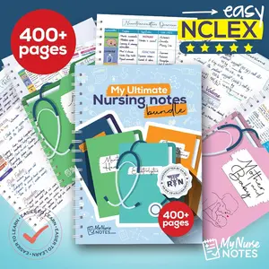 Success Bundle: 400+ Page Handwritten Notes, Designed to Ace  School, Concise & Comprehensive