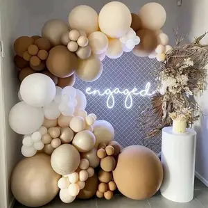 114 PC DIY Balloon Garland Elegant Balloon Garland Neutral Balloon Garland Nude Color Balloons