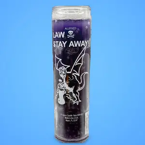 Law stay away candle
