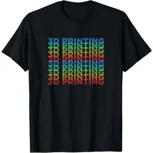 3D Printer CNC G-Code 3D Printing T-Shirt