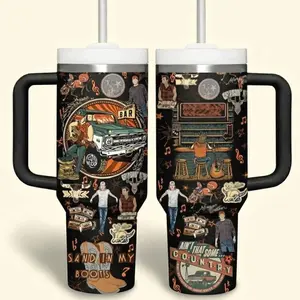MW Graphic Tumbler, Country Music Tumbler, MW Album Tumbler, Music Gift For Fans, Tumbler 40oz