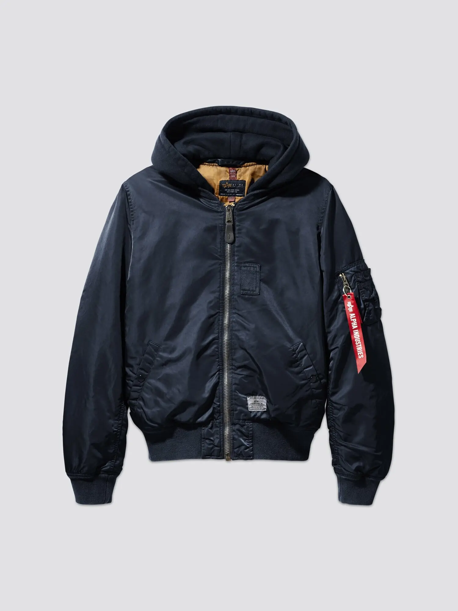MA-1 HOODED BATTLEWASH BOMBER JACKET MA-1 HOODED BATTLEWASH BOMBER JACKET