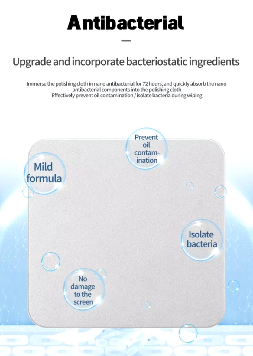 Premium Microfiber Polishing Cloth for Apple Devices - Scratch-free and Streak-free Clean for iPhone, iPad, MacBook, and Watch apple  polishing