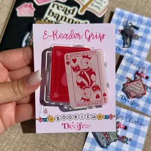 Kindle&Kobo Magnetic Grip - Queen of Books