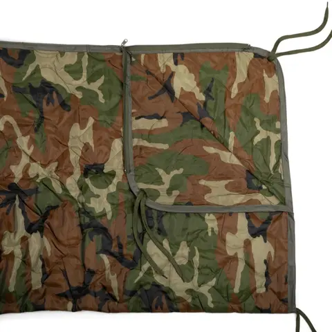 Woobie Blanket 2.0/Poncho Liner w/Stuff Sack/Woodland