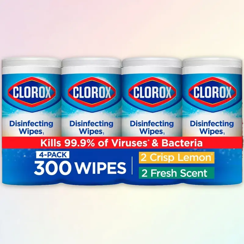 Clorox Disinfecting Wipes Value Pack - 75ct/4pk