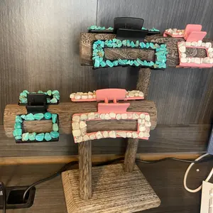 Small Turquoise Claw Clip