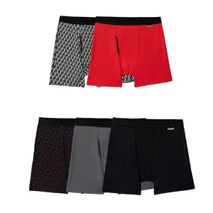 Fruit Of The Loom Mens Signature Essentials 5 Pack Everyday Stretch Boxer Briefs