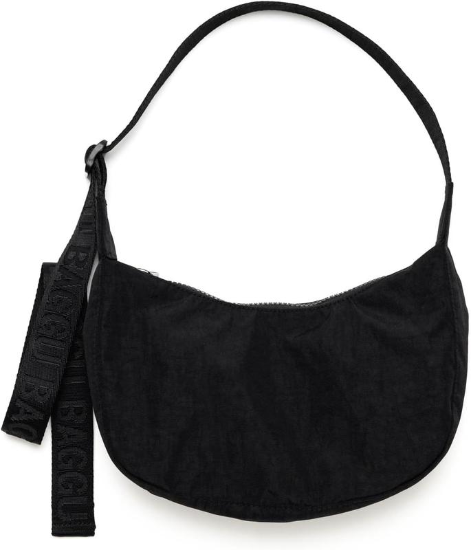 BAGGU Small Nylon Crescent Bag - Black 37''