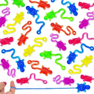 50 Random Color Sticker Turtle Toys Party Favors, Gift Bags Fillers, Party Decoration, Toy Prizes, Fun Party Supplies