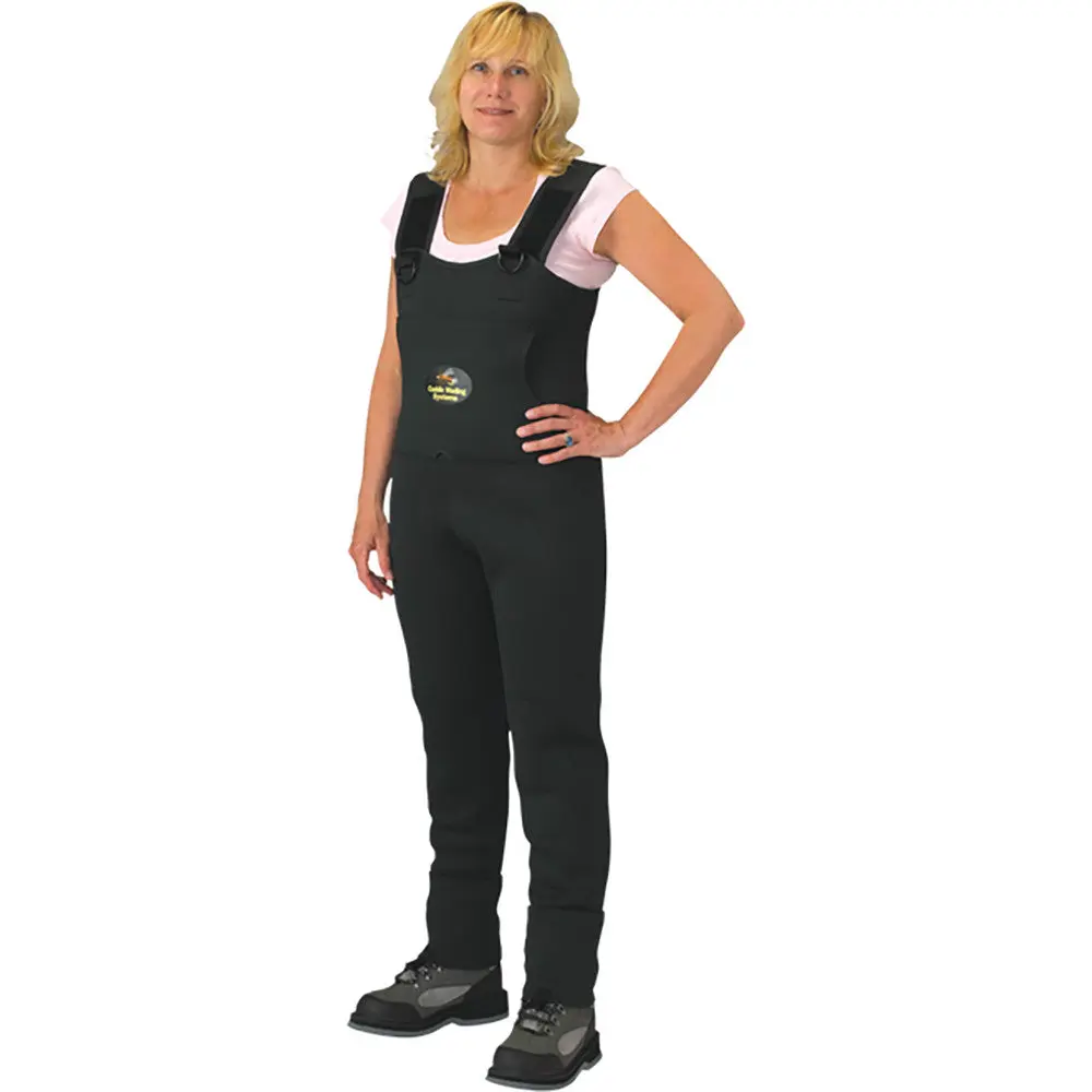 Caddis Womens Queen Dark Green Neoprene Stockingfoot Waders