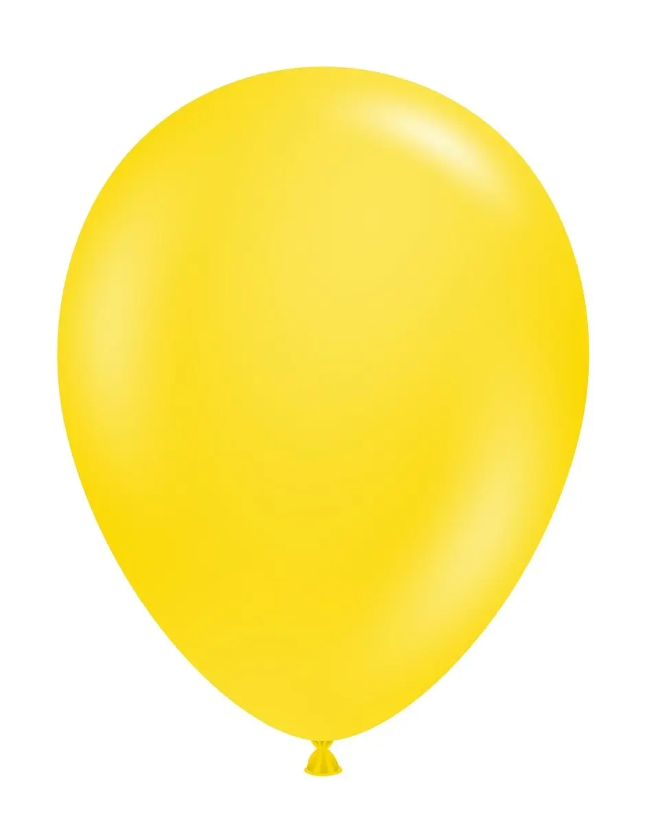 TUFTEX 5-Inch Biodegradable Latex Balloons - Non-Transparent, 50-Count, Balloon Decoration Supplies for Birthday Celebrations