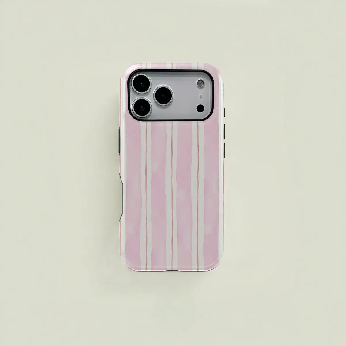 Striped Watercolor Print Phone Case, Durable Two-In-One Protection,phone Case Suitable for Iphone 11/12/13/14/15/16/17 Pro Promax Plus Air and Samsung S22/S23/S24/S25 Plus Ultra Fe