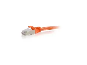 C2G 00893 20ft. Cat6 Snagless Shielded (STP) Ethernet Network Patch Cable - Orange